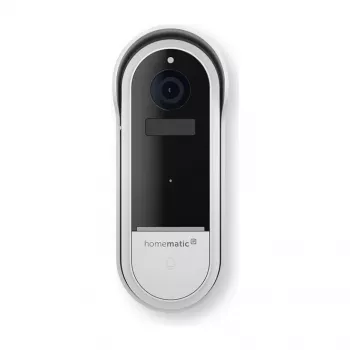 Homematic IP Campainha vídeo HmIP-CODB, 3 MP, Wi-Fi, branco