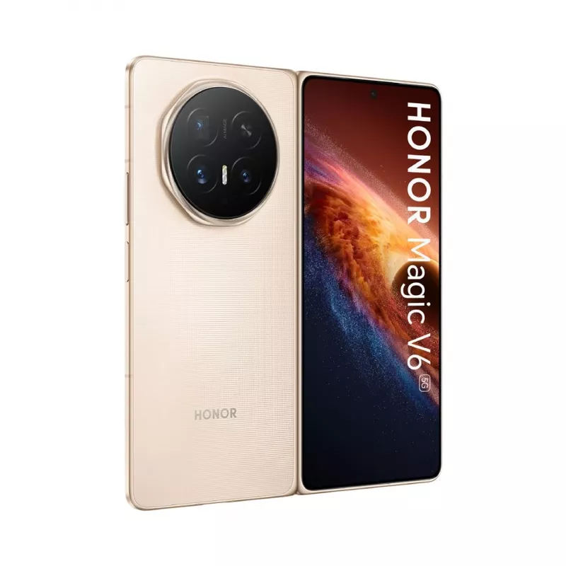 Honor Magic V6 16/512GB Dourado smartphone dobrável