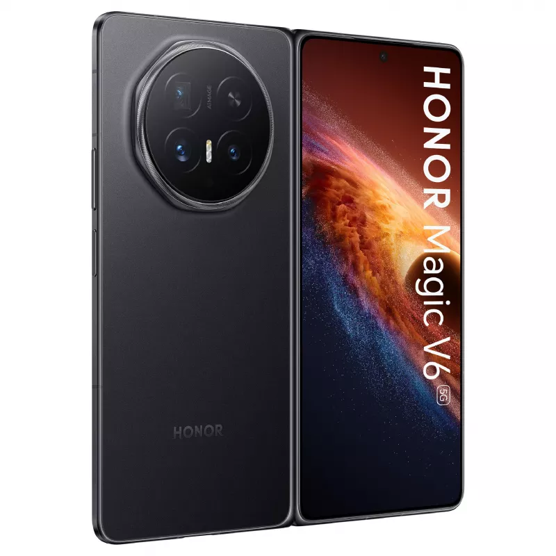 HONOR Magic V6 5G 16GB RAM 512GB armazenamento smartphone dobrável - preto