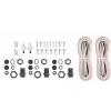 Kit HORMANN SK Lineamatic, Portronic D 5000 – par de barreiras de luz Sommer EL-301 e lâmpada de aviso LED SLK 24V com parafusos de montagem