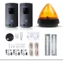 Kit HORMANN SK Lineamatic, Portronic D 5000 – par de barreiras de luz Sommer EL-301 e lâmpada de aviso LED SLK 24V com parafusos de montagem