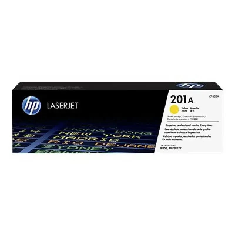 HP 201A amarelo tinteiro original LaserJet (CF402A) - 1.400 páginas