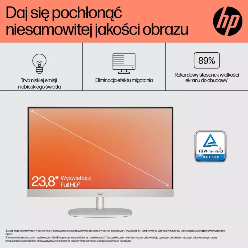HP 24-cr0312nw All-in-One PC AMD Ryzen 5 7520U 23,8
