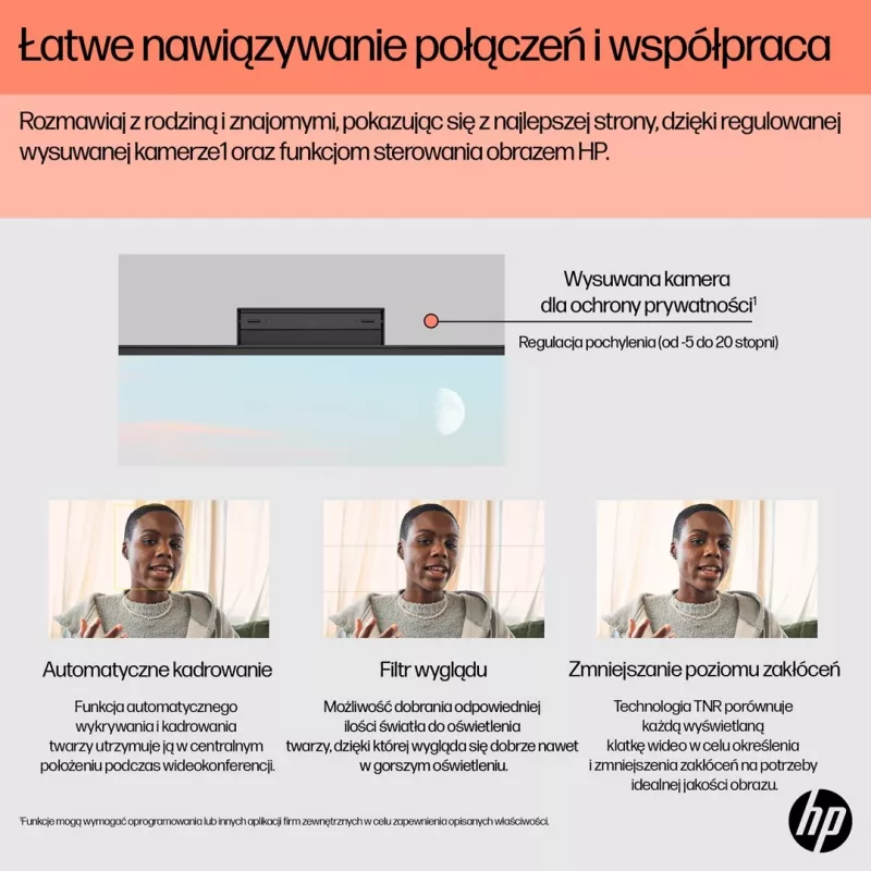 PC All-in-One HP 24-cr0332nw AMD Ryzen 7 7730U 23,8 polegadas Full HD, 16GB DDR4, 512GB SSD, Windows 11 Home, Wi-Fi 6, branco