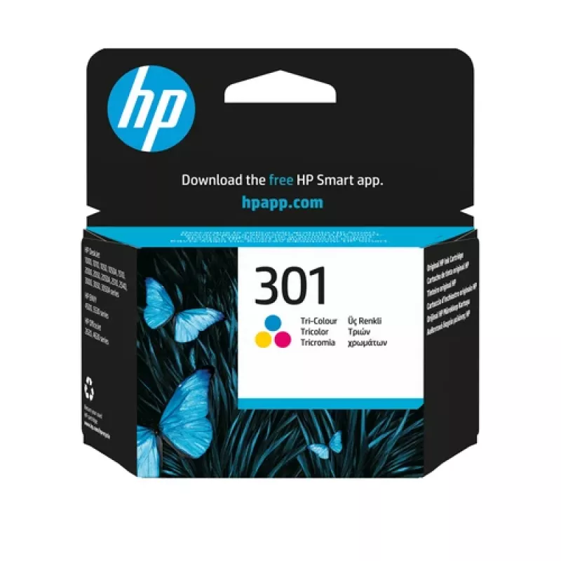HP 301 Tinteiro original preto