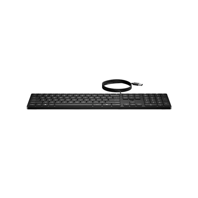 Teclado com fios HP 320K SmartBuy (EN) - preto - QWERTY - USB
