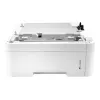 HP Alimentador de papel de 550 folhas - branco/cinzento