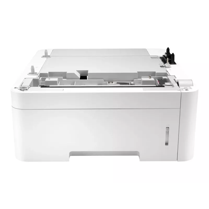 HP Alimentador de papel de 550 folhas - branco/cinzento