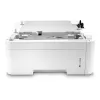 HP Alimentador de papel de 550 folhas - branco/cinzento