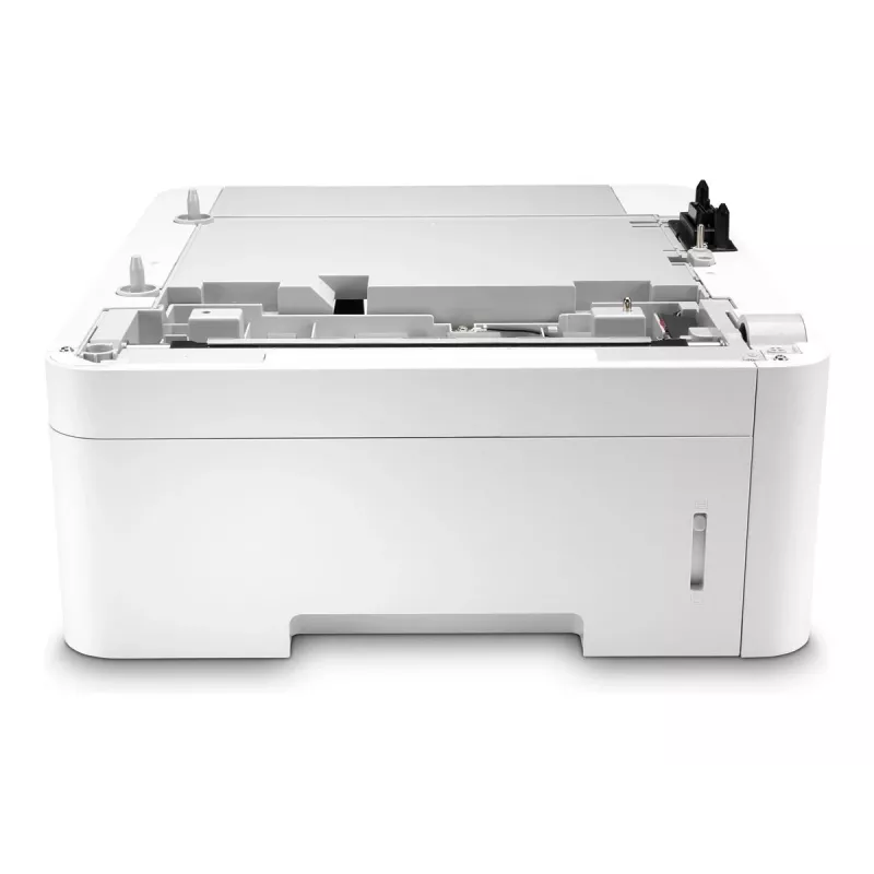 HP Alimentador de papel de 550 folhas - branco/cinzento