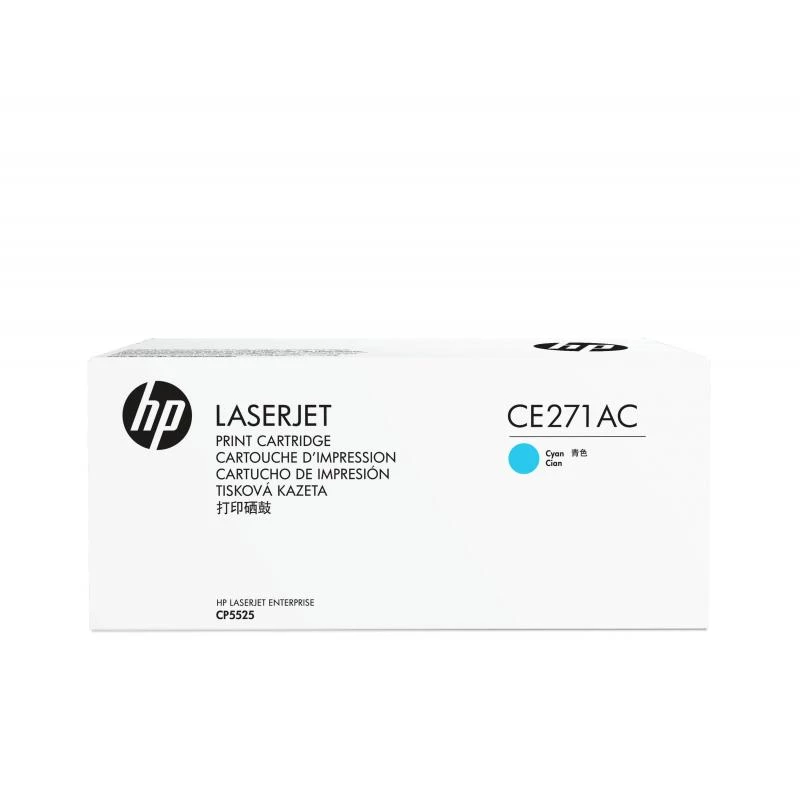 Toner HP 650A ciano original (CE271AC) – Contract