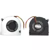 HP 6520S / 540 Ventoinha de refrigeração de CPU – 3-Pin, 5V, rolamento hidrodinâmico, preto