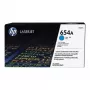Cartucho de toner original HP 654A ciano (CF331A) - 15.000 páginas