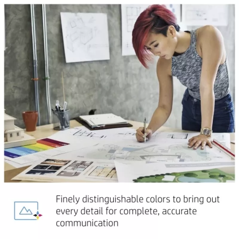 HP 728 (F9K16A) tinteiro original magenta – 40 ml à base de corante para DesignJet T730/T830