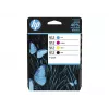Cartucho de tinta original HP 912 pack de 4 (preto, ciano, magenta, amarelo) - 6ZC74AE#30B