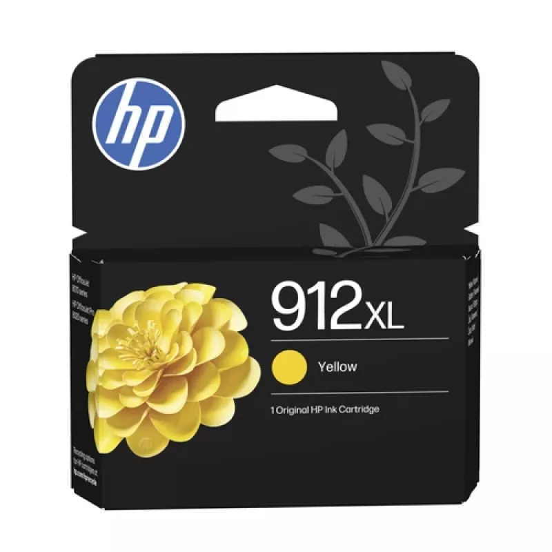 HP 912XL Tinteiro original amarelo de alta capacidade (3YL83AE#LS1)