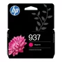 Cartucho de tinta original HP 937 Magenta 10 ml Rendimento Padrão