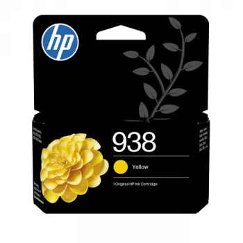 HP 938 Tinteiro original amarelo - 800 páginas de rendimento