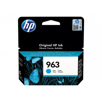 Tinteiro original HP 963 ciano