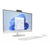 HP All-in-One 27-cr0067nf, AMD Ryzen 7 7730U, 16 GB RAM, 512 GB SSD, 27 polegadas Full HD IPS, Windows 11 Home, branco (recondicionado)