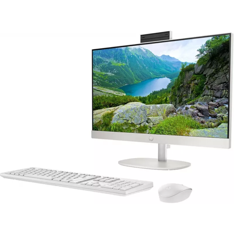 HP All-in-One Desktop 27-CT2XXX, Ryzen 7, 16 GB RAM, unidade SSD (recondicionado)