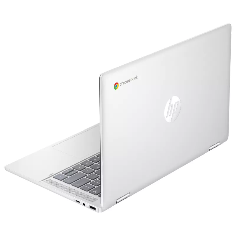 HP Chromebook x360 14b-cd0420ngx - 14 polegadas FHD IPS ecrã tátil conversível - Intel N200 - 8GB RAM - 128GB UFS - Chrome OS - prateado
