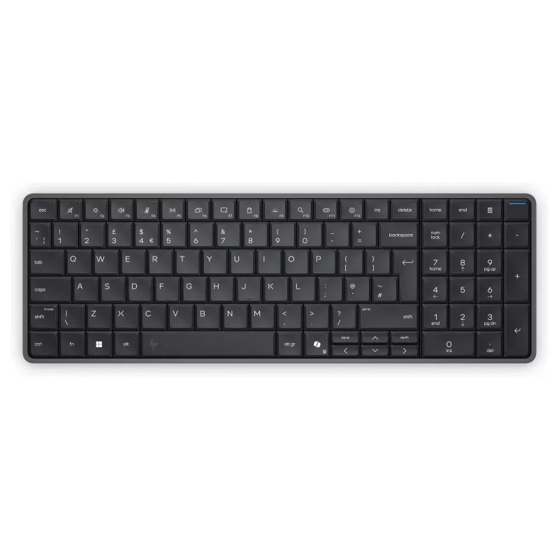 HP EliteBoard G1a Next Gen AI PC - AMD Ryzen AI 5, 16GB RAM, 512GB SSD, Windows 11 Pro, Wi-Fi 6E, preto