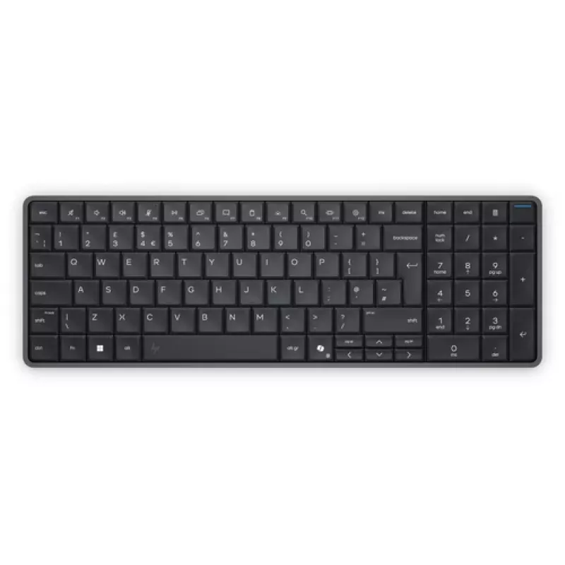 HP EliteBoard G1a Next Gen AI PC - AMD Ryzen AI 5, 16GB RAM, 512GB SSD, Windows 11 Pro, Wi-Fi 6E, preto