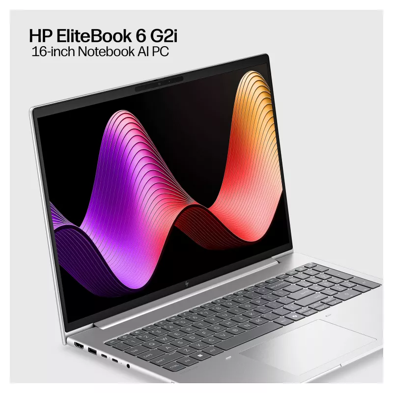 HP EliteBook 6 G2i 16 polegadas WUXGA Intel Core 5 320 16GB RAM 512GB SSD Windows 11 Pro prateado portátil