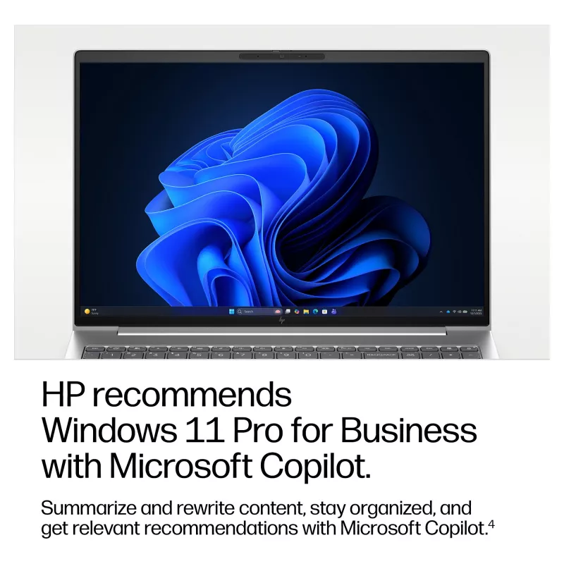 HP EliteBook 6 G2i 16 polegadas WUXGA Intel Core 5 320 16GB RAM 512GB SSD Windows 11 Pro prateado portátil