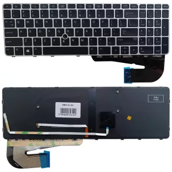 HP EliteBook 850 G3 / ZBook 15u G3 teclado retroiluminado com TrackPoint