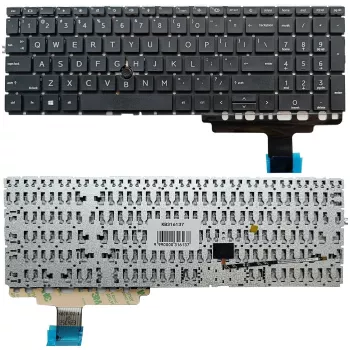 Teclado HP EliteBook 850 G8 com Trackpoint, inglês dos EUA, retroiluminado, preto
