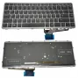 Teclado de substituição HP EliteBook Folio 1040, inglês dos EUA, sem retroiluminação