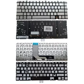 Teclado US com retroiluminação para HP Envy 15-EP / 15T-EP