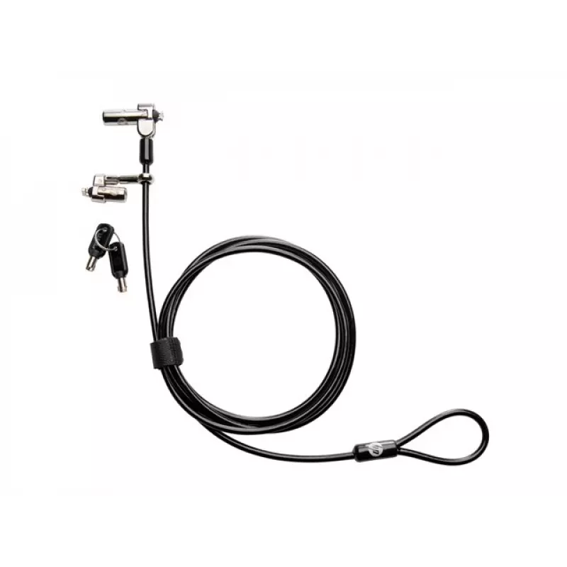 Cabo de segurança HP Nano com fecho para Chromebook 11 G9, 14 G7