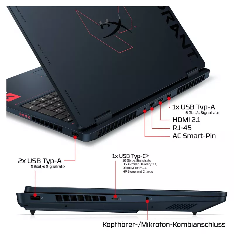 HP OMEN 16-ah1490ng portátil gaming, 16.1