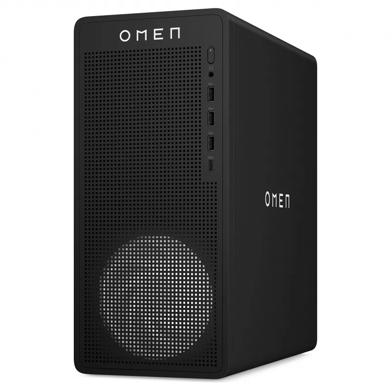 PC de secretária gaming HP OMEN 16L TG03-1470ng, Intel Core i7-14650HX, 16GB DDR5 RAM, 1TB NVMe SSD, AMD Radeon RX 9060 XT, sem sistema operativo, Shadow Black