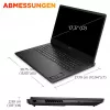 HP OMEN 17-db1470ng Portátil Gaming, 17,3" FHD, AMD Ryzen AI 7 350, 16 GB, 512 GB SSD, RTX 5060, Windows 11 Home