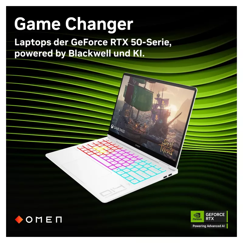 Portátil Gaming HP OMEN Transcend 14-fb1196ng, 14