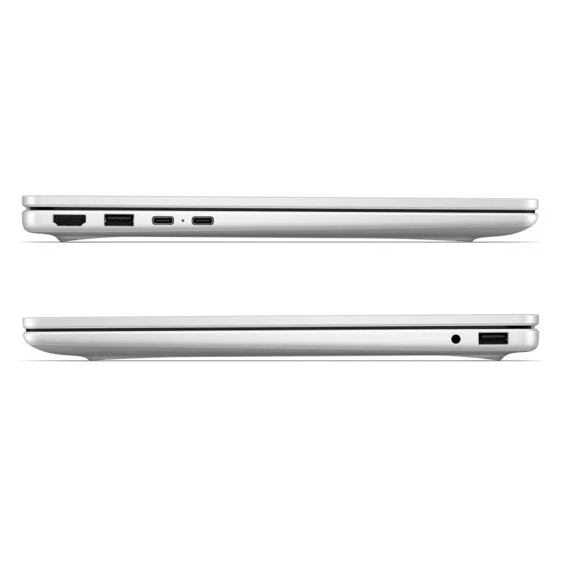 Portátil HP OmniBook 3 14-hu0012nwx 14 polegadas 2K IPS - Intel Core 3 100U, 8GB DDR5, 256GB SSD, Windows 11 Home, Glacier Silver