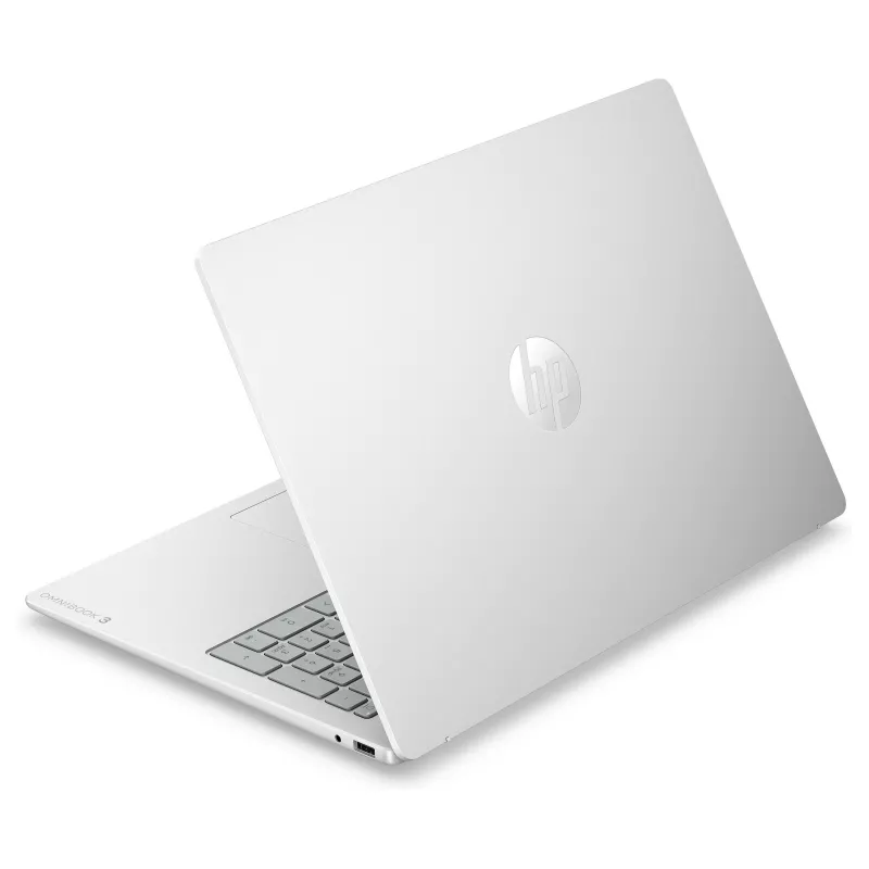 HP OmniBook 3 16-bu0131ng, 16 polegadas WUXGA IPS, Intel Core 3 100U, 8 GB RAM, 512 GB SSD, Windows 11 Home, Natural Silver