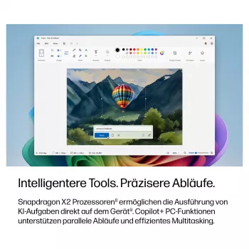 HP OmniBook Ultra 14-kg0470ngx Portátil, Snapdragon X2 Elite, 32GB RAM, 1TB SSD, 14 polegadas 3K OLED Touch, Windows 11 Home