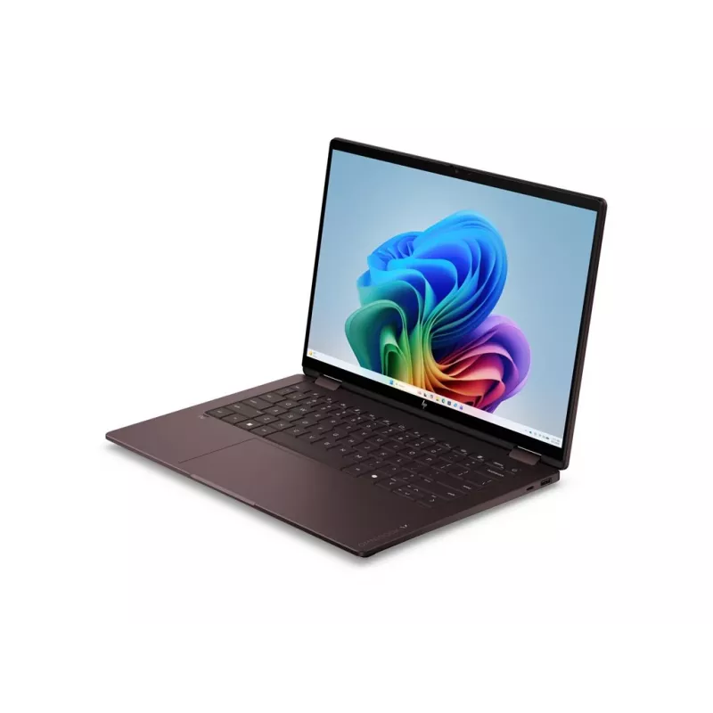 Portátil 2K tátil HP OmniBook X Flip AI x360 14 polegadas, AMD Ryzen AI 5 430, 16GB LPDDR5X, 512GB PCIe SSD, gráficos AMD Radeon 840M, Windows 11 Home, 1 ano de garantia