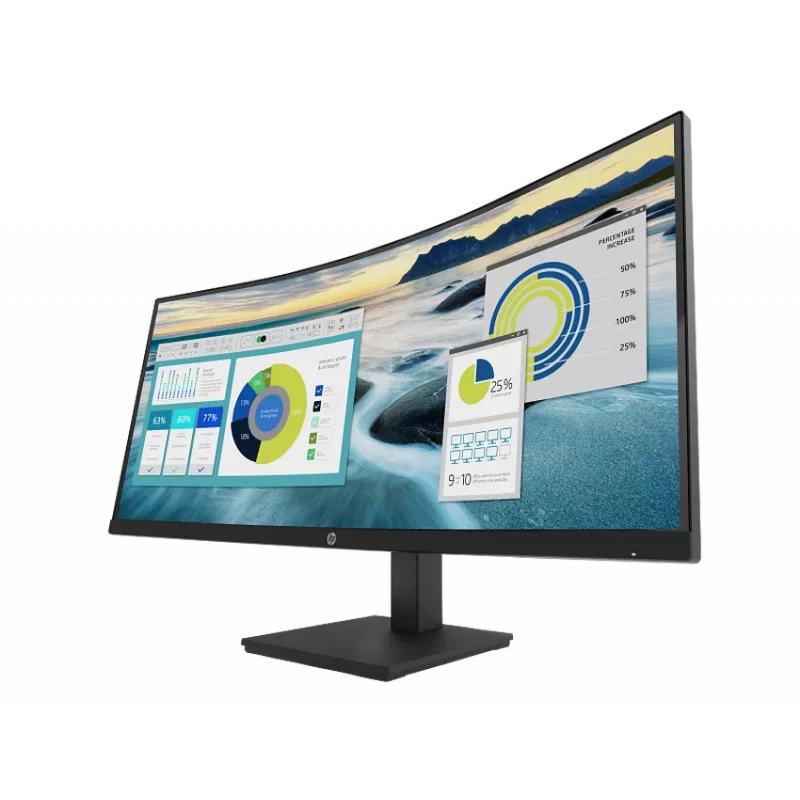 HP P34hc G4 34 polegadas WQHD monitor curvo (recondicionado)