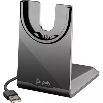 HP Poly Base de Carregamento para Série Voyager 4300 UC 4310, 4320, Voyager Focus 2 Office, 2 UC (220265-01)