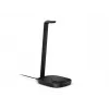 Estação de carregamento sem fios HP Poly Focus Multi-Device Premium – cinzento espaço