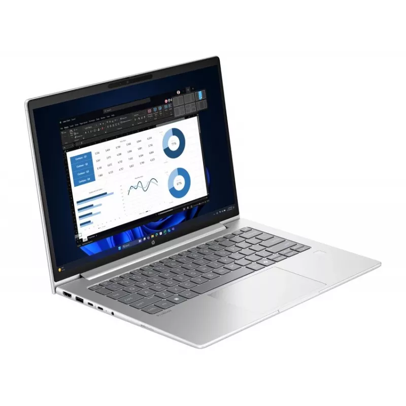 HP ProBook 4 G1ah 14 portátil, Ryzen 5, 16 GB RAM, 512 GB SSD, 14,0 polegadas WUXGA, Windows 11 Pro (recondicionado)