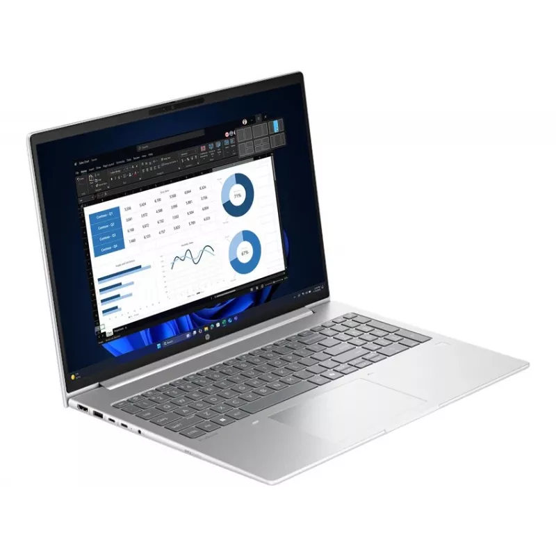 HP ProBook 4 G1i 16 portátil | Intel Core Ultra 7 255U | 24GB RAM | 1TB SSD | 16 polegadas WUXGA IPS | Windows 11 Pro | prateado (recondicionado)
