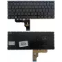 HP ProBook 430 G8/G9, 435 G7/G8 teclado US inglês com retroiluminação (preto)