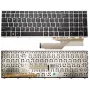 Teclado de substituição HP ProBook 450 G5, 455 G5, 470 G5 com moldura - layout inglês dos EUA
